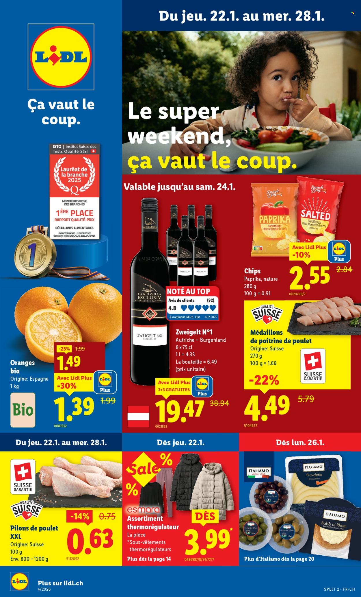 Catalogue Lidl - 22.1.2026 - 28.1.2026. Page 1. Page 1