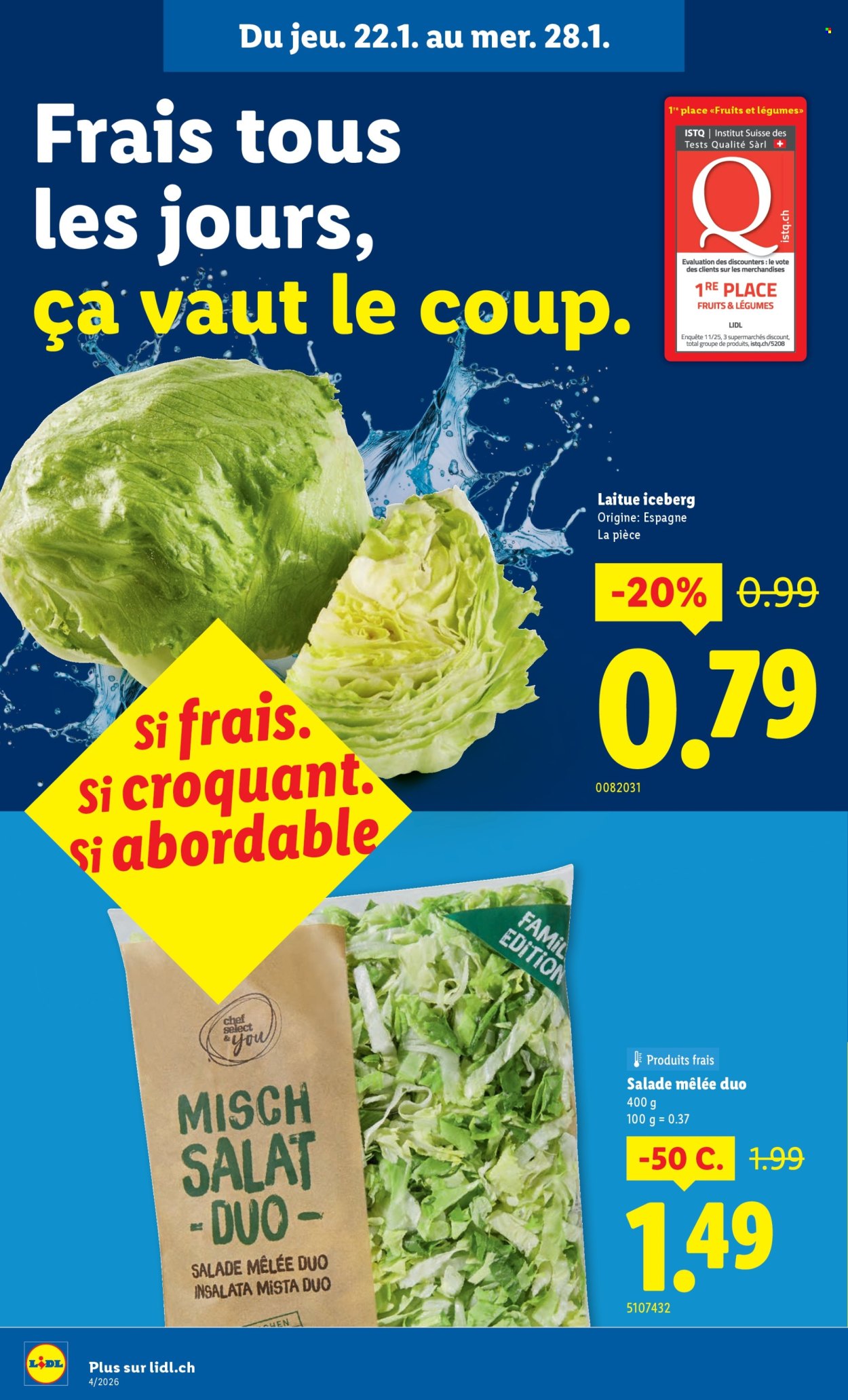 Catalogue Lidl - 22.1.2026 - 28.1.2026. Page 4. Page 4