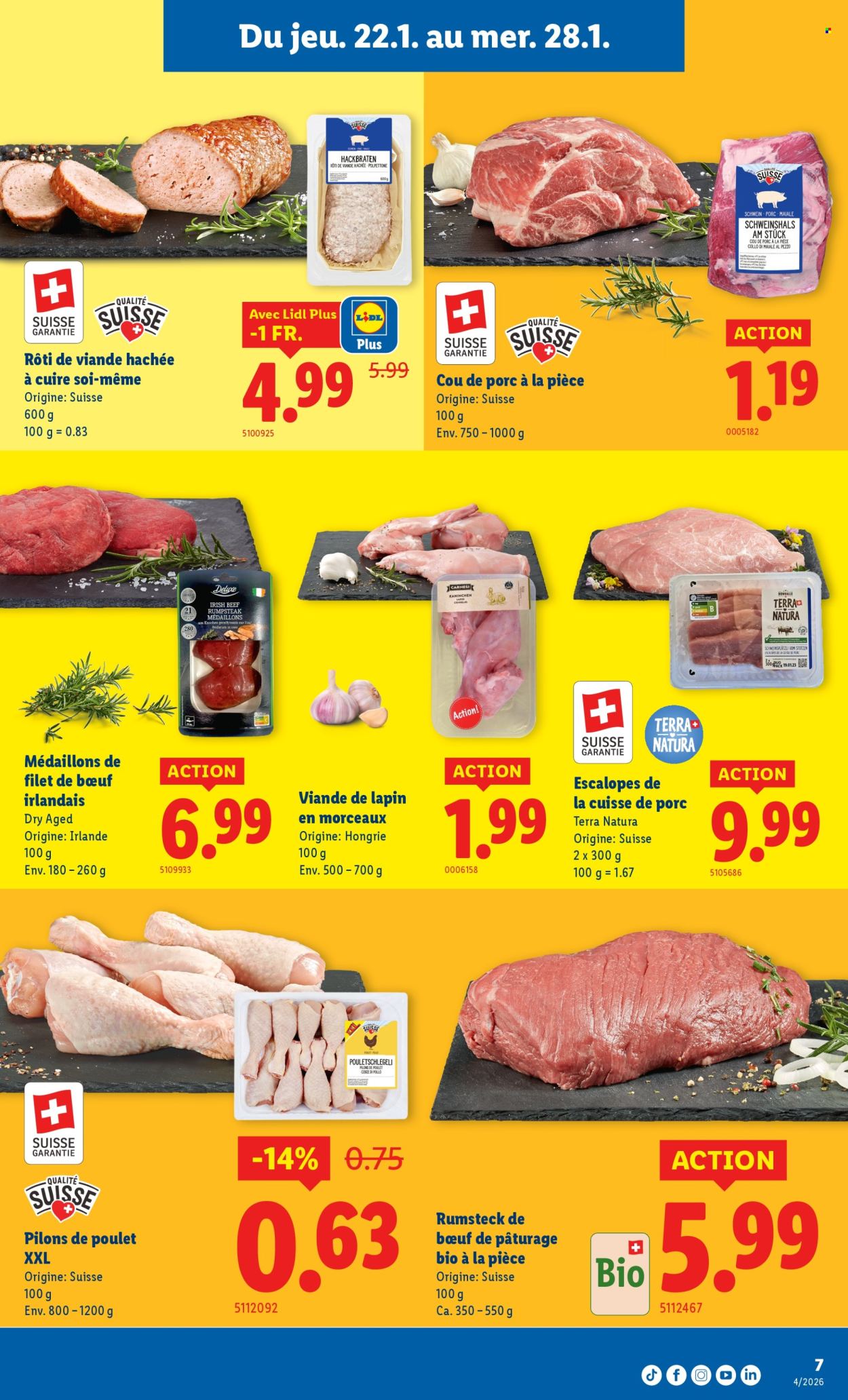 Catalogue Lidl - 22.1.2026 - 28.1.2026. Page 7. Page 7