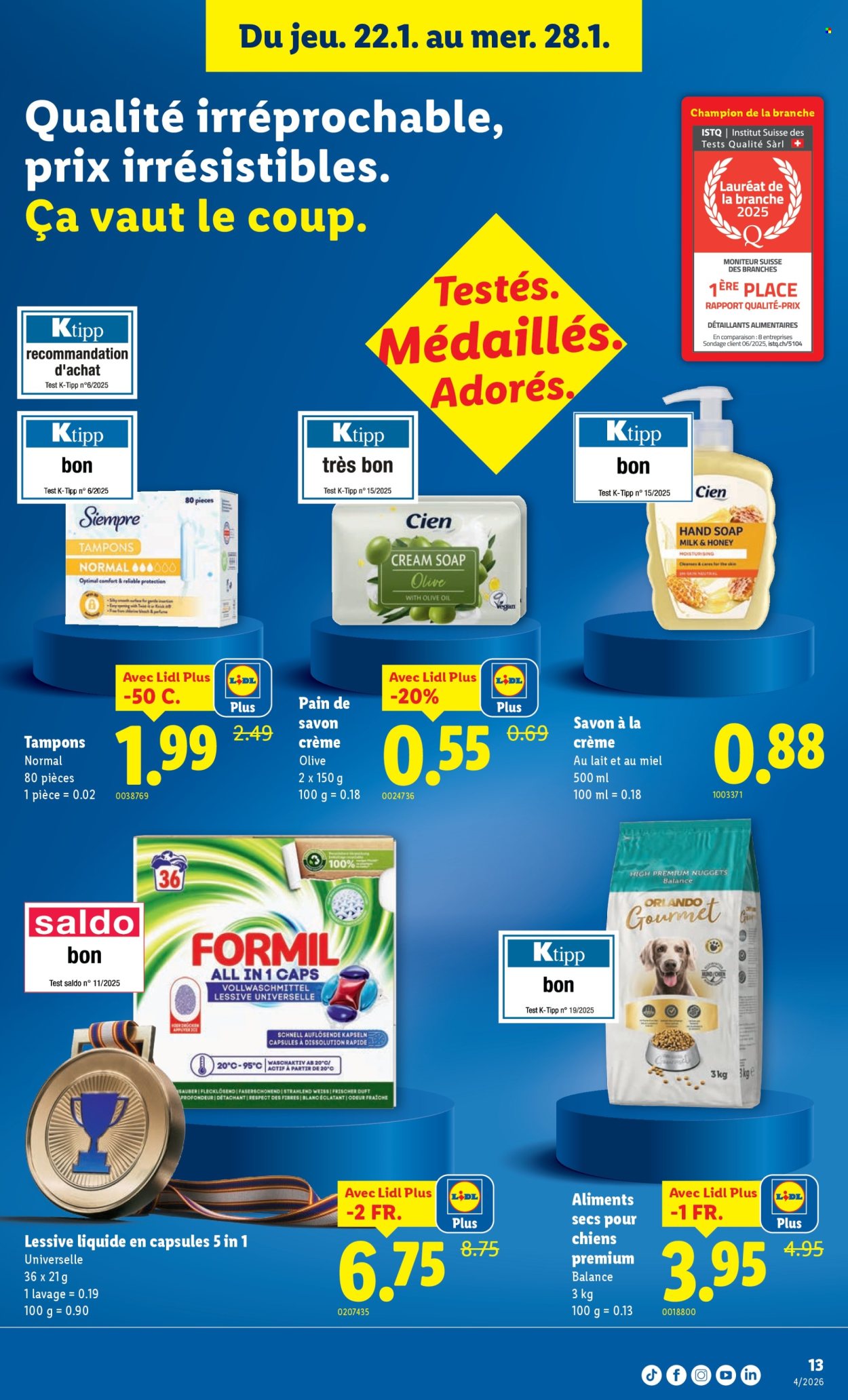 Catalogue Lidl - 22.1.2026 - 28.1.2026. Page 13. Page 13