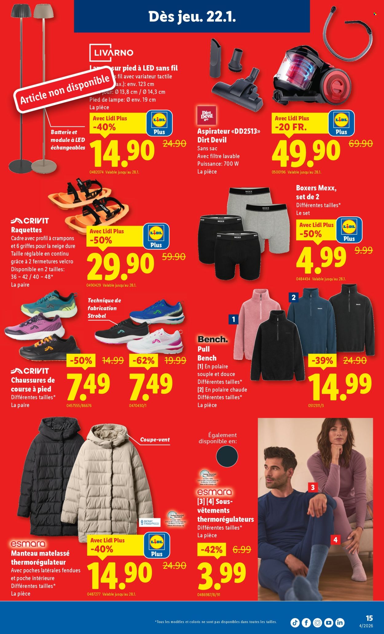 Catalogue Lidl - 22.1.2026 - 28.1.2026. Page 15. Page 15