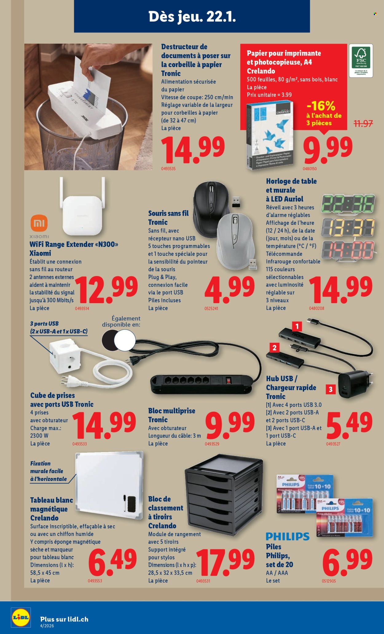 Catalogue Lidl - 22.1.2026 - 28.1.2026. Page 16. Page 16