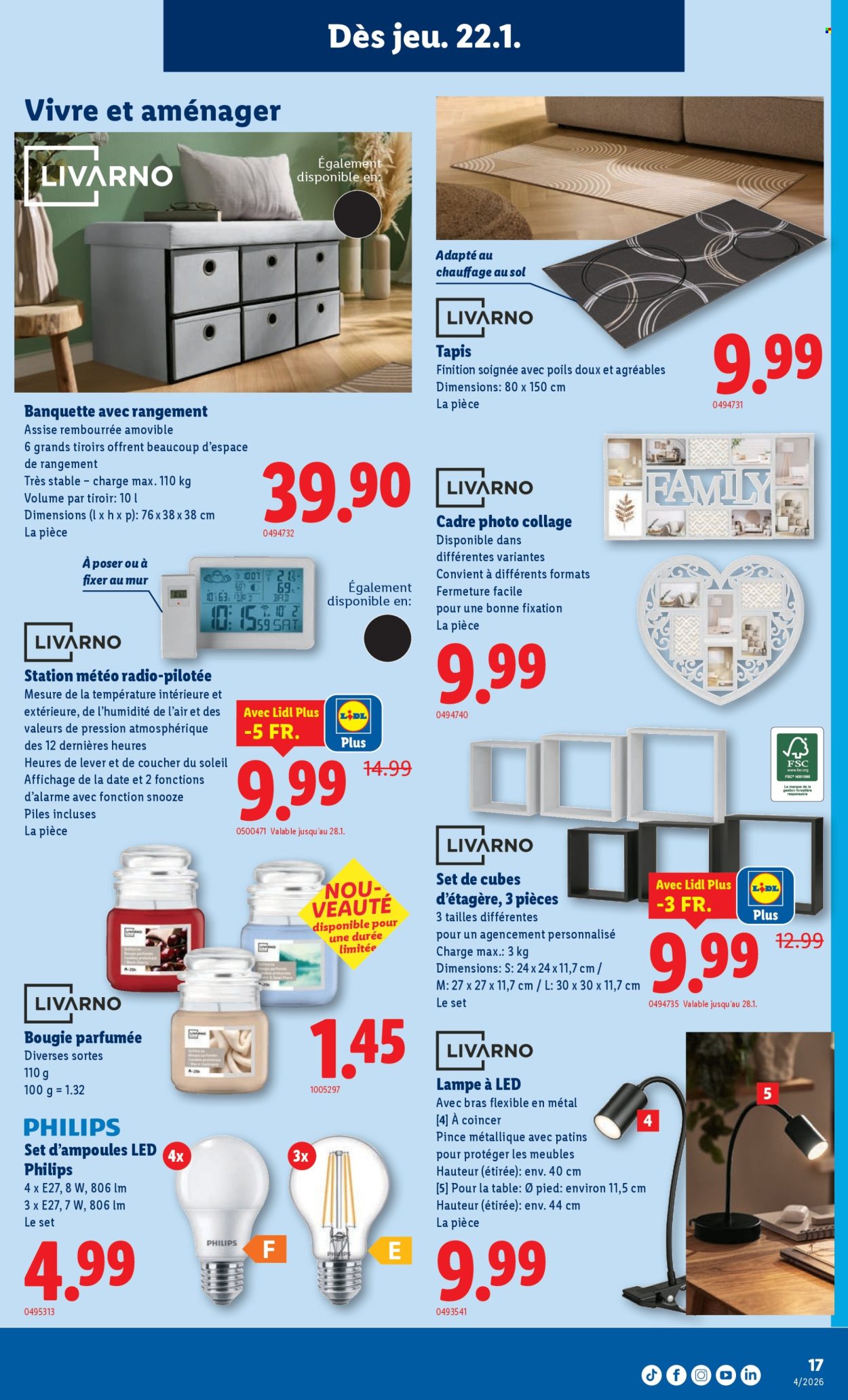 Catalogue Lidl - 22.1.2026 - 28.1.2026. Page 17. Page 17
