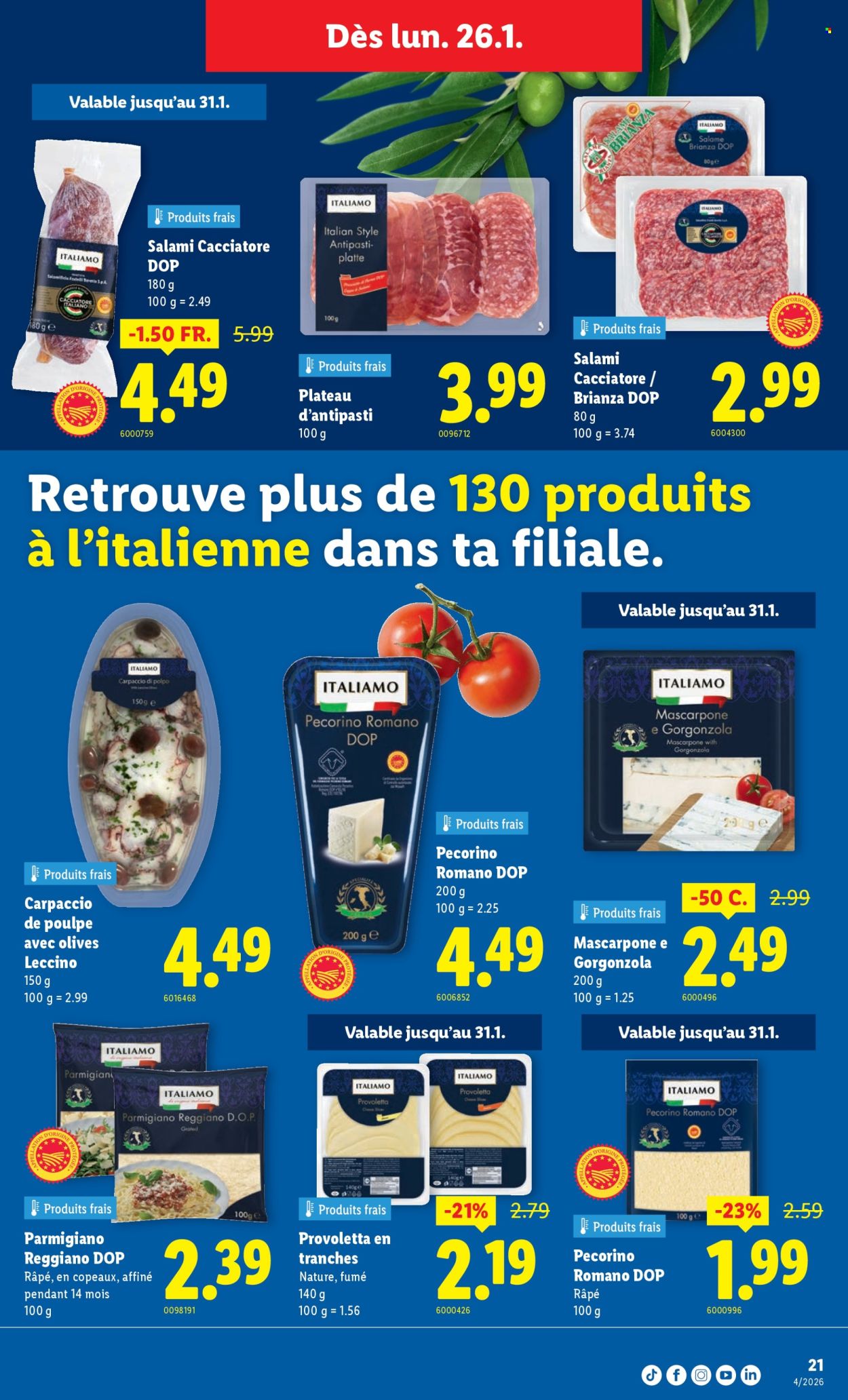 Catalogue Lidl - 22.1.2026 - 28.1.2026. Page 21. Page 21