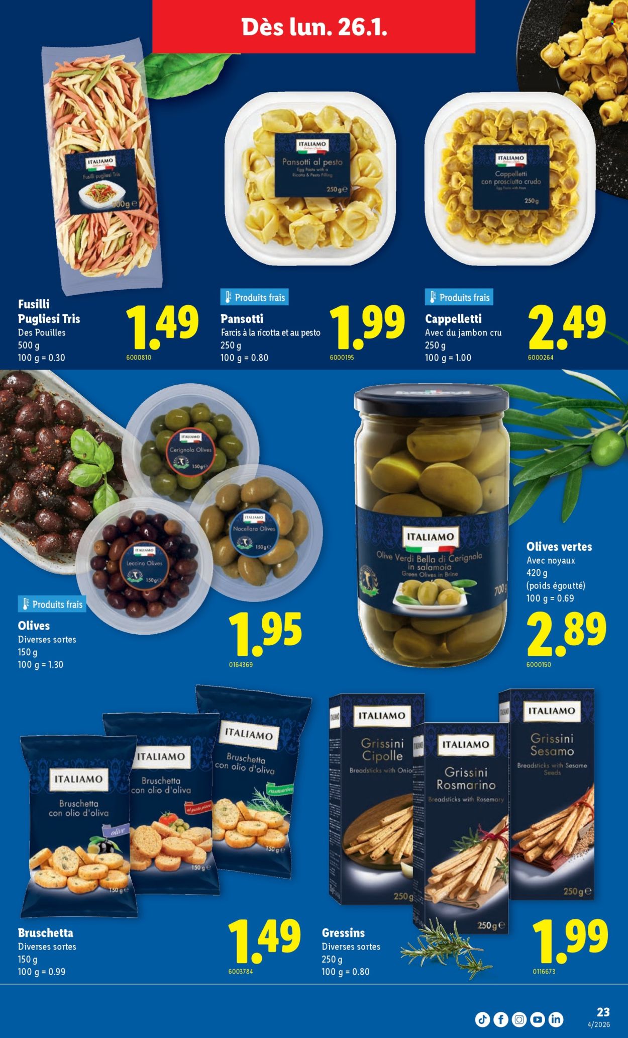 Catalogue Lidl - 22.1.2026 - 28.1.2026. Page 23. Page 23