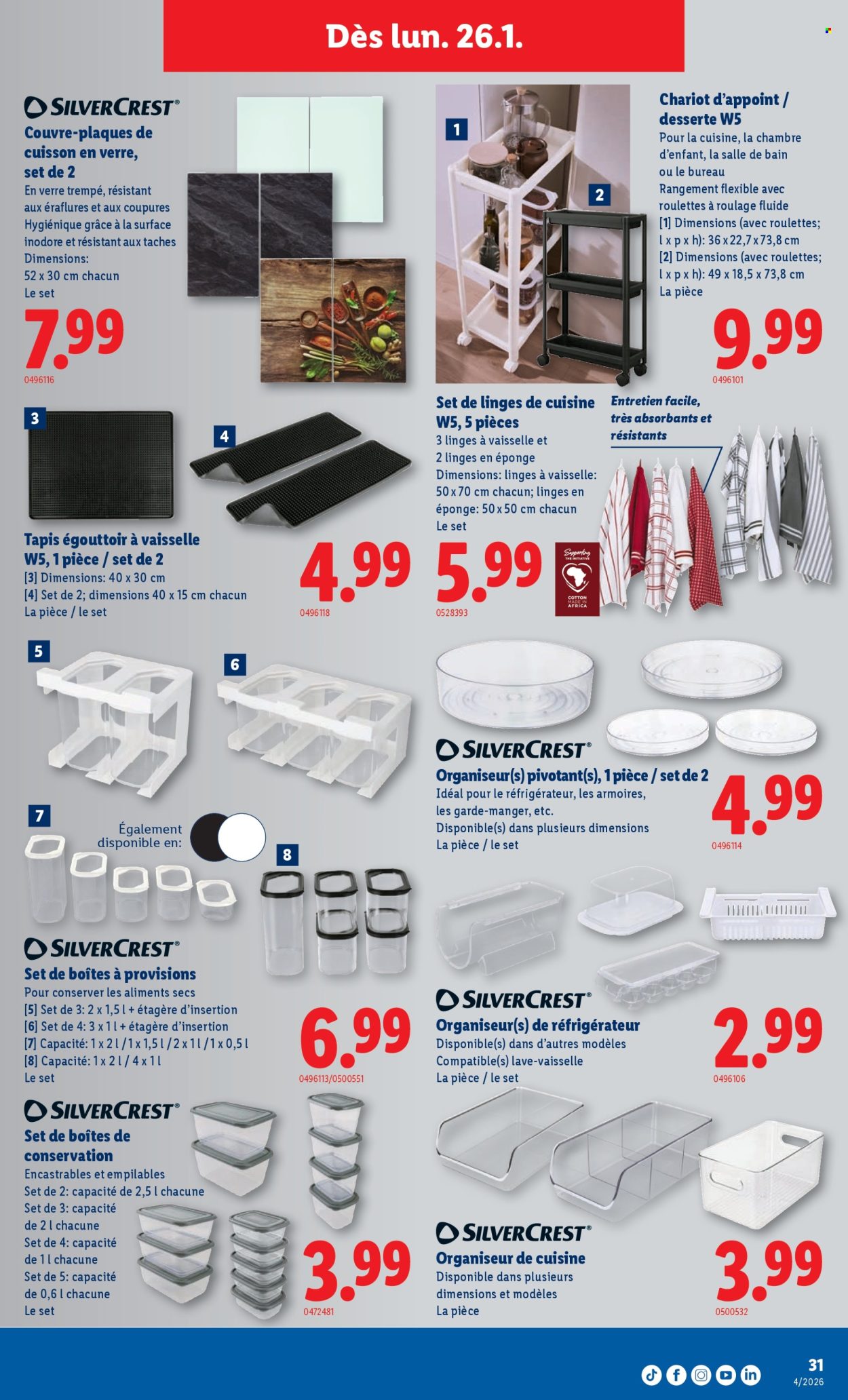 Catalogue Lidl - 22.1.2026 - 28.1.2026. Page 31. Page 31