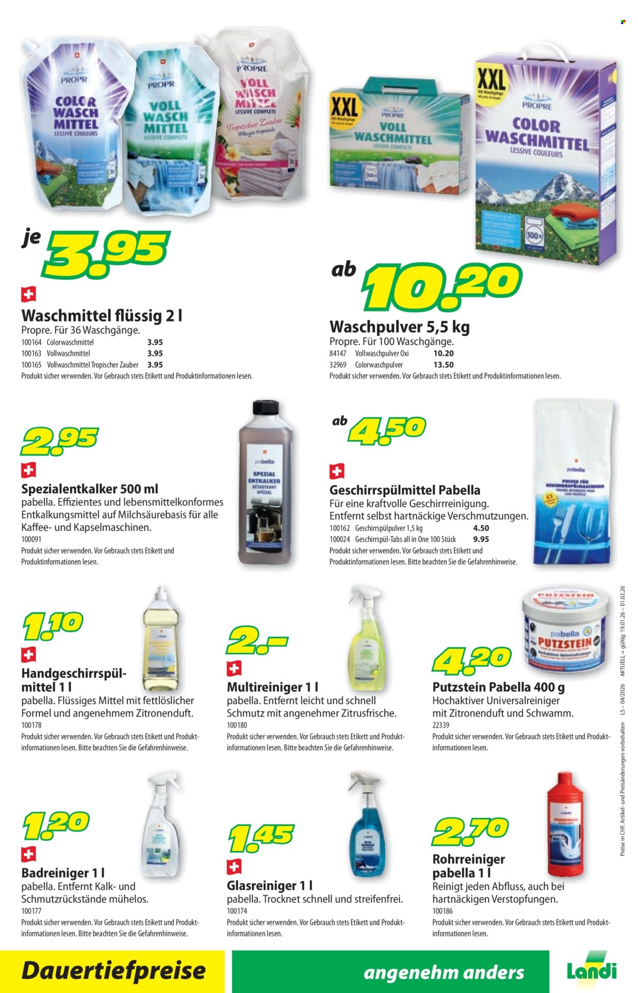 Catalogue Landi - 19.1.2026 - 1.2.2026. Page 4. Page 4