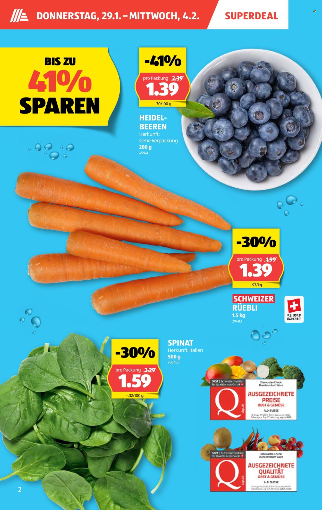 Catalogue Aldi - 29.1.2026 - 4.2.2026. Page 2. Page 2