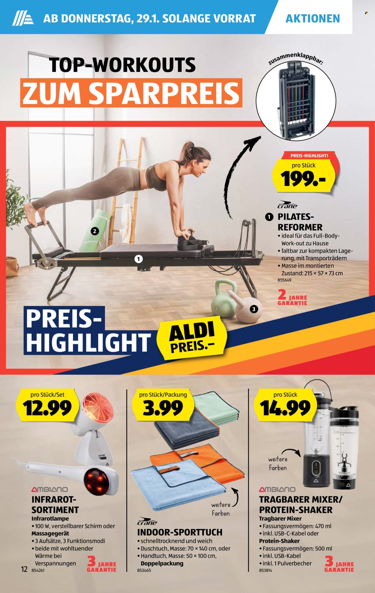 Catalogue Aldi - 29.1.2026 - 4.2.2026. Page 12. Page 12