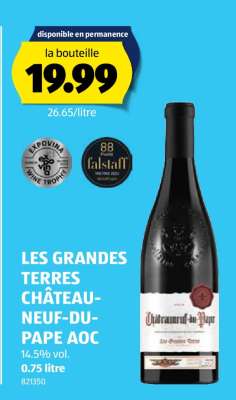 LES GRANDES TERRES CHÂTEAUNEUF-DU-PAPE AOC