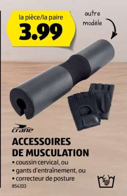 ACCESSOIRES DE MUSCULATION