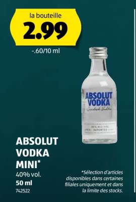 ABSOLUT VODKA MINI
