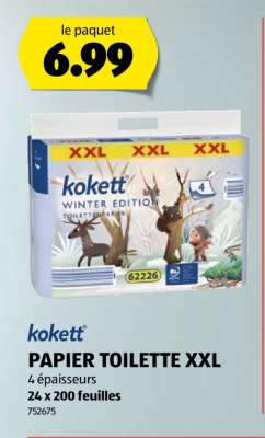 kokett PAPIER TOILETTE XXL