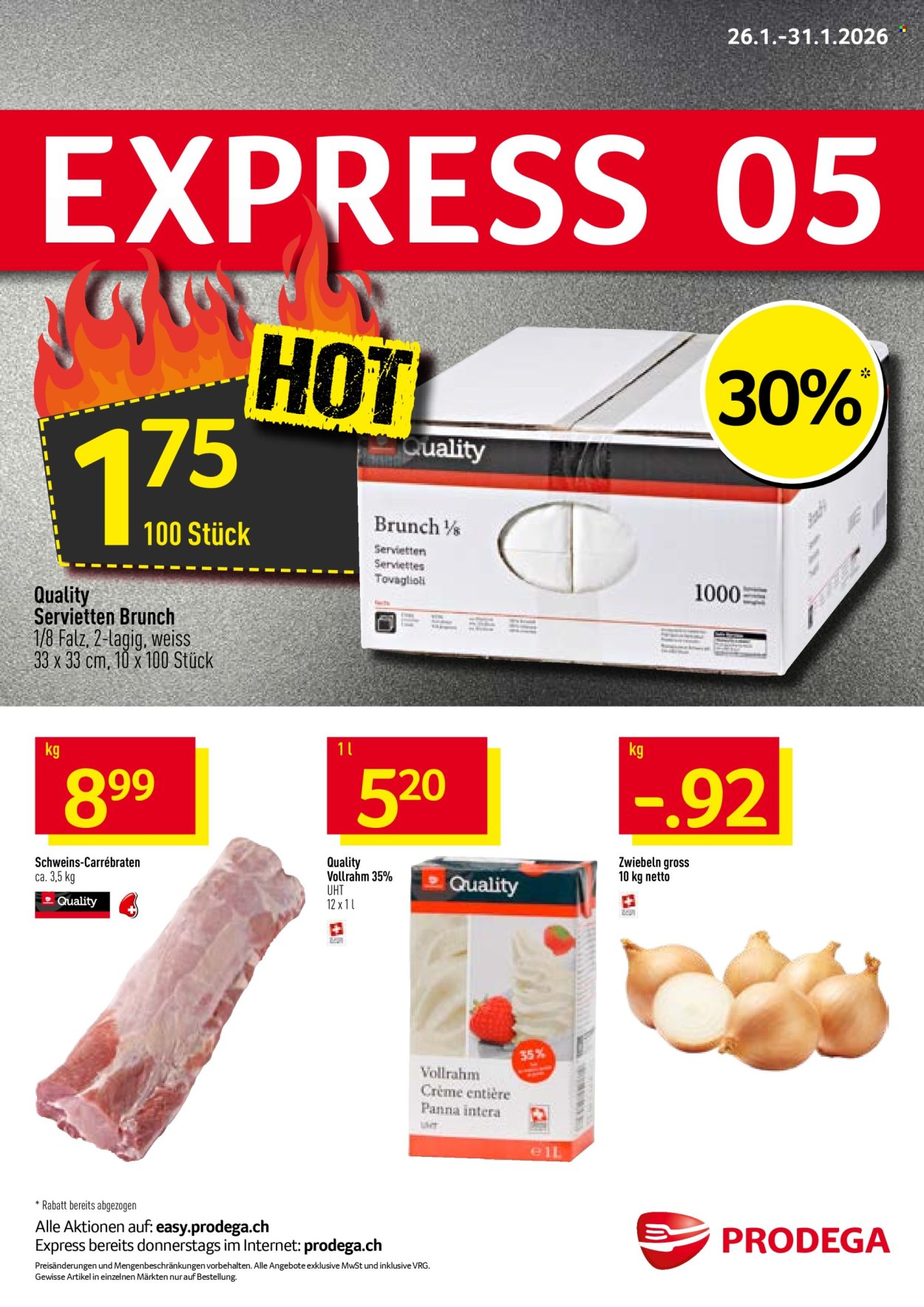 Catalogue Prodega - 26.1.2026 - 31.1.2026. Page 1. Page 1