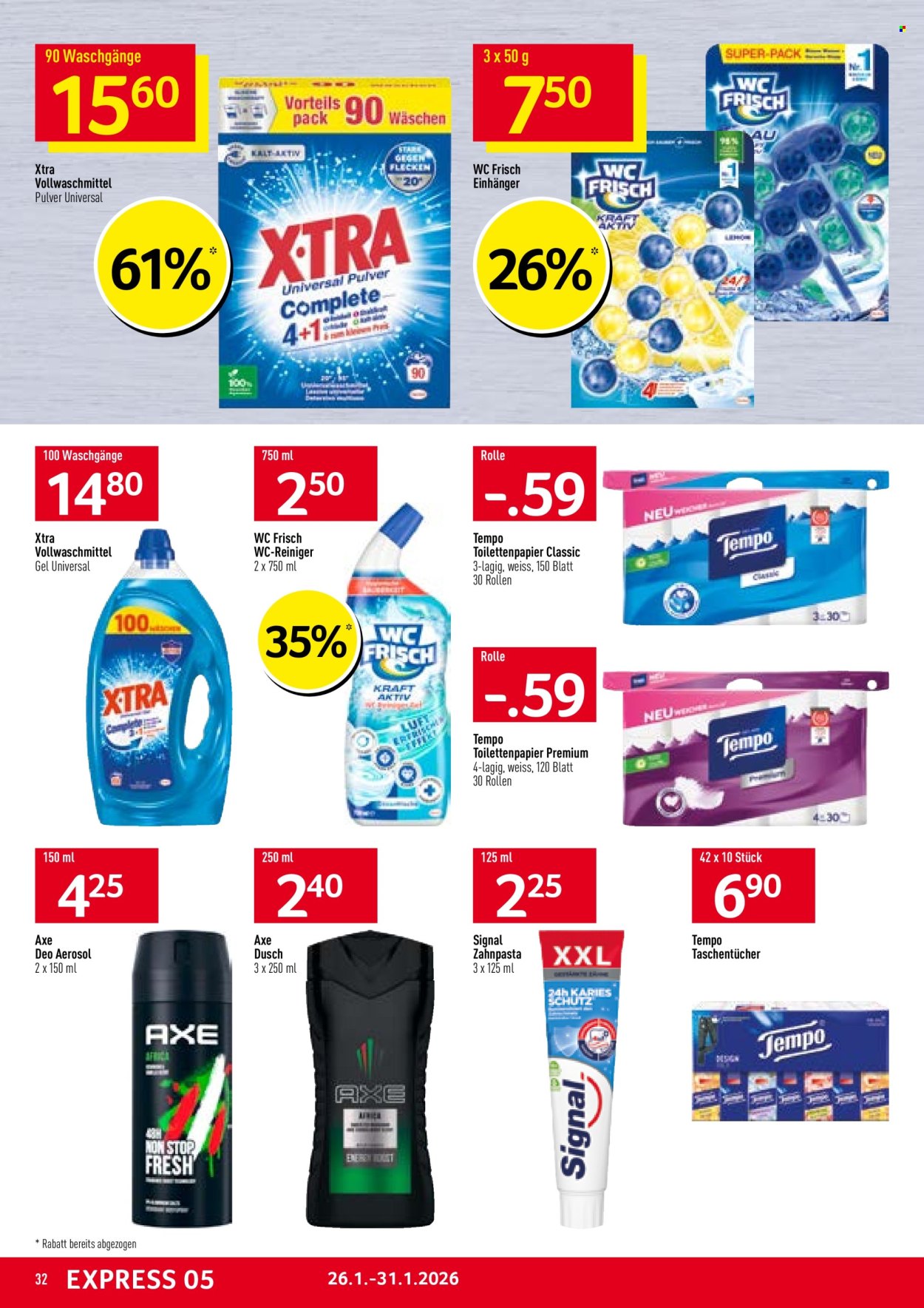 Catalogue Prodega - 26.1.2026 - 31.1.2026. Page 32. Page 32