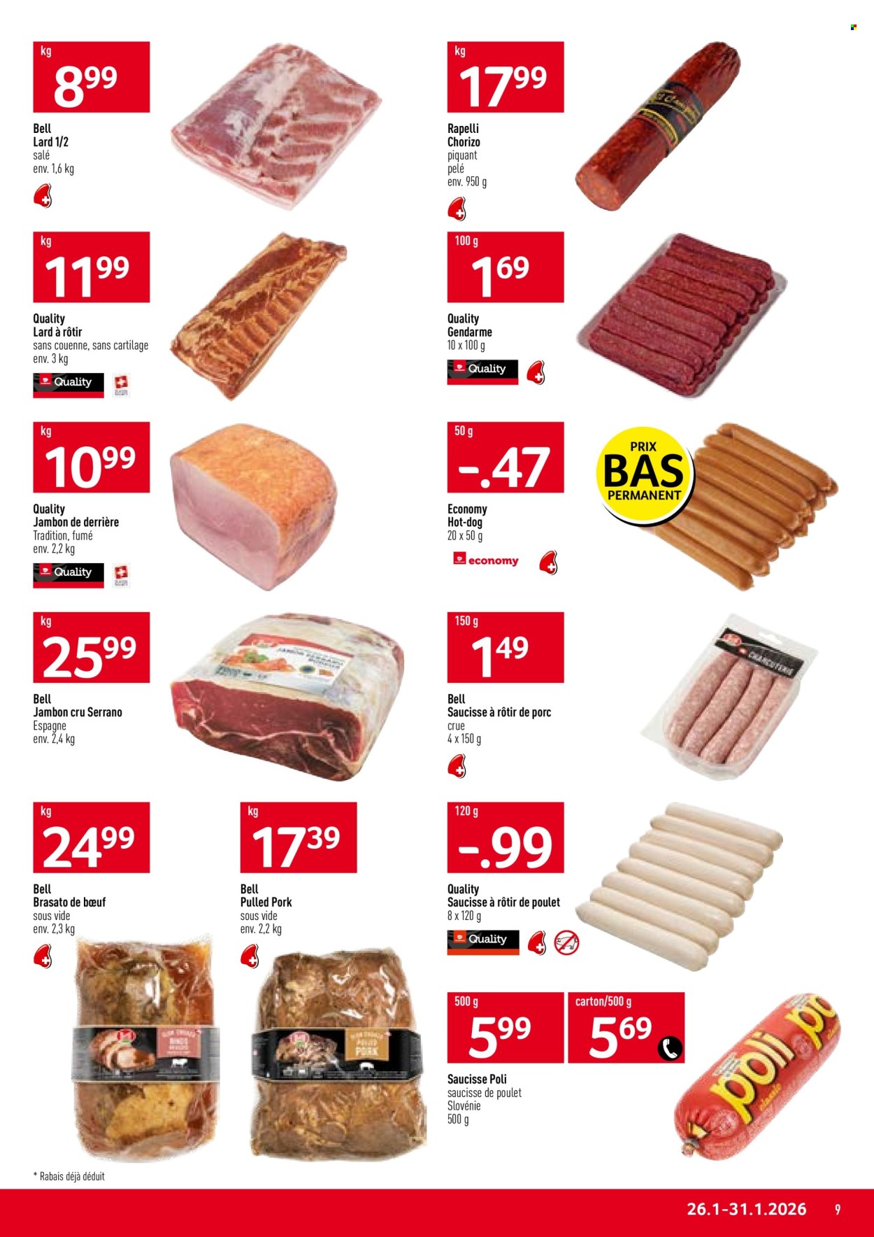 Catalogue Prodega - 26.1.2026 - 31.1.2026. Page 9. Page 9