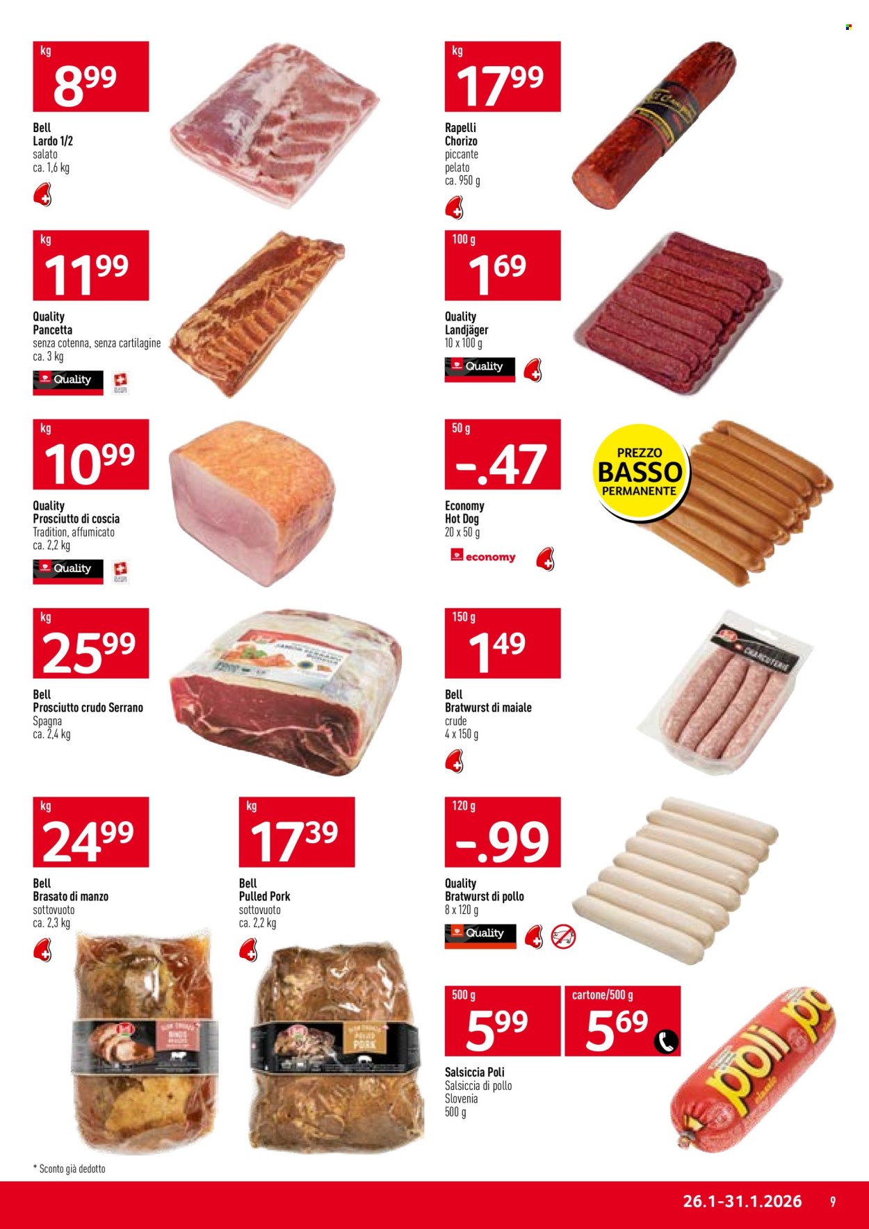 Catalogue Prodega - 26.1.2026 - 31.1.2026. Page 9. Page 9