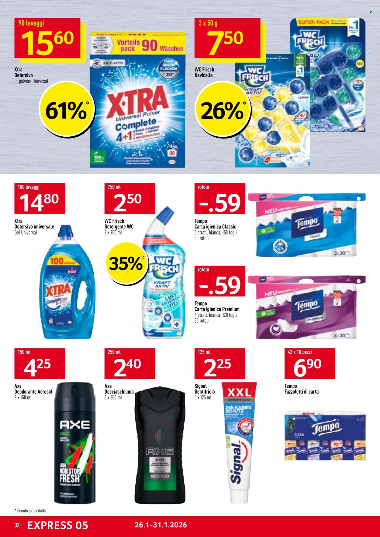 Catalogue Prodega - 26.1.2026 - 31.1.2026. Page 32. Page 32