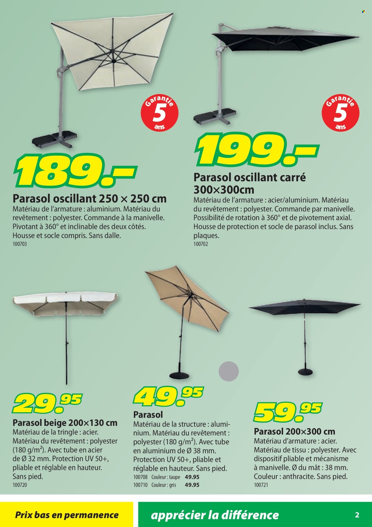 Catalogue Landi. Page 2. Page 2