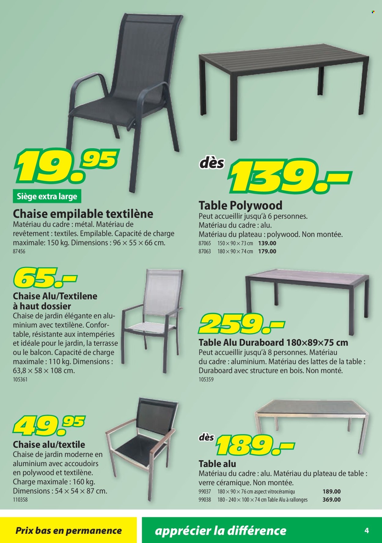 Catalogue Landi. Page 4. Page 4
