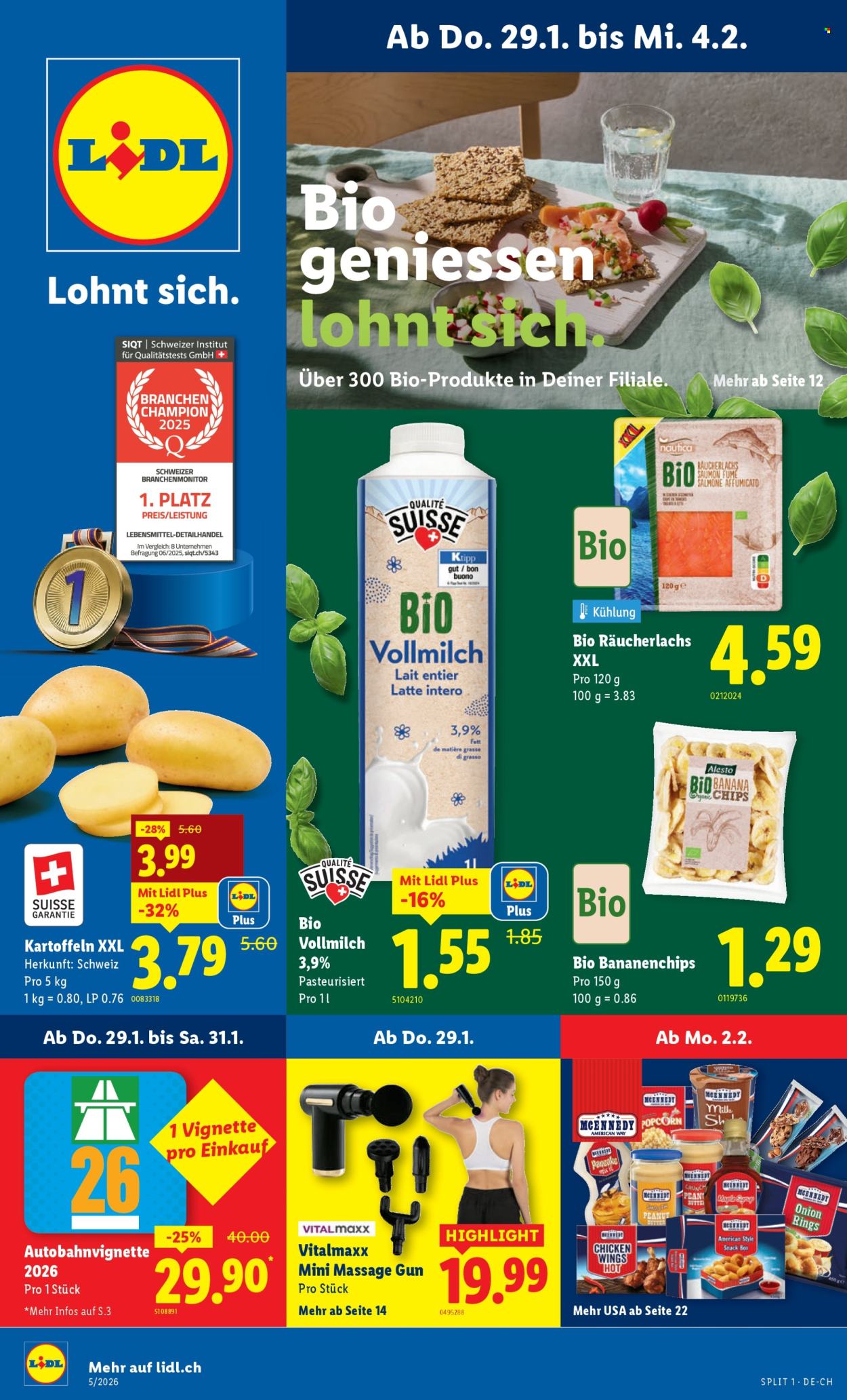 Catalogue Lidl - 29.1.2026 - 4.2.2026. Page 1. Page 1