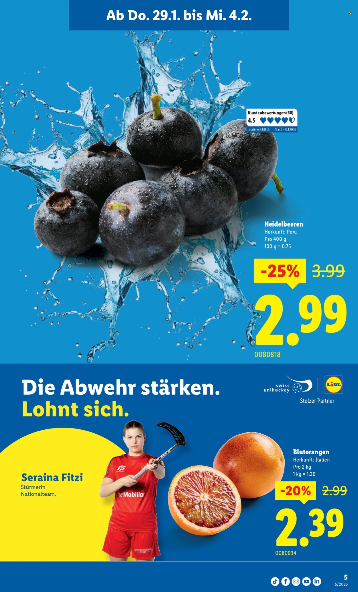 Catalogue Lidl - 29.1.2026 - 4.2.2026. Page 5. Page 5
