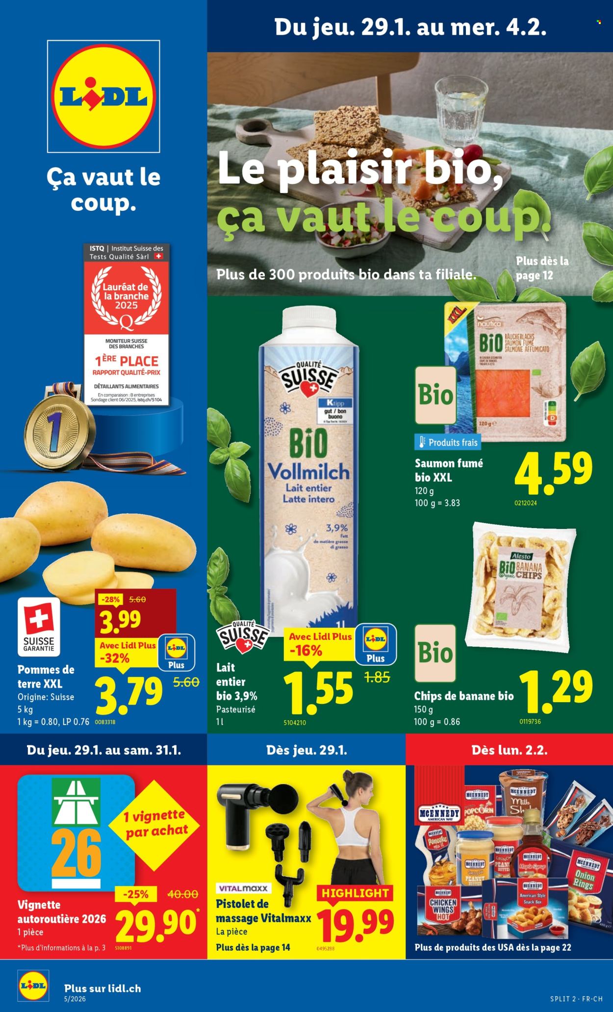 Catalogue Lidl - 29.1.2026 - 4.2.2026. Page 1. Page 1