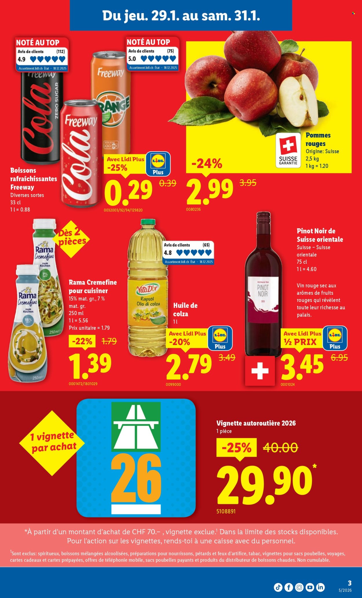 Catalogue Lidl - 29.1.2026 - 4.2.2026. Page 3. Page 3