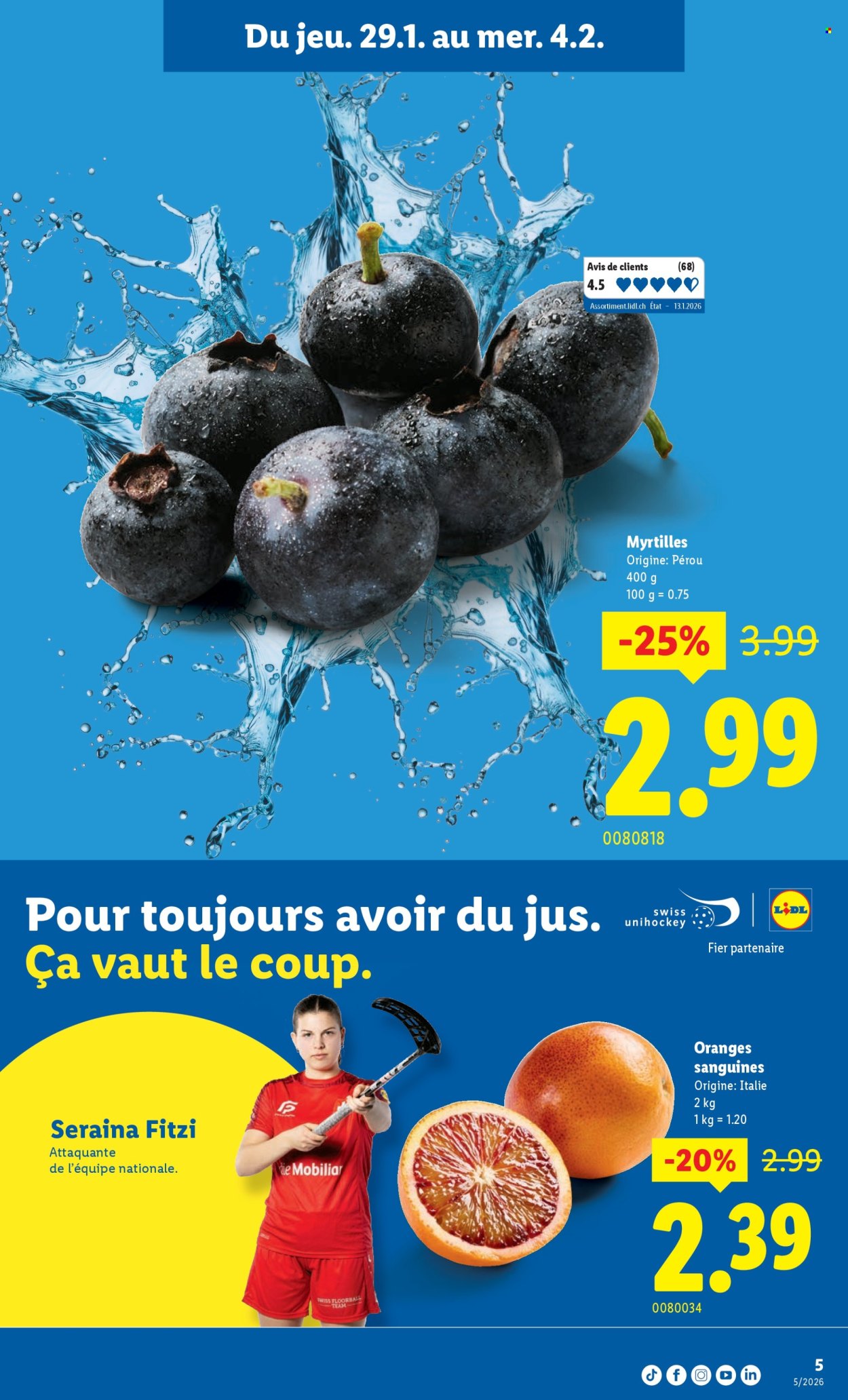 Catalogue Lidl - 29.1.2026 - 4.2.2026. Page 5. Page 5
