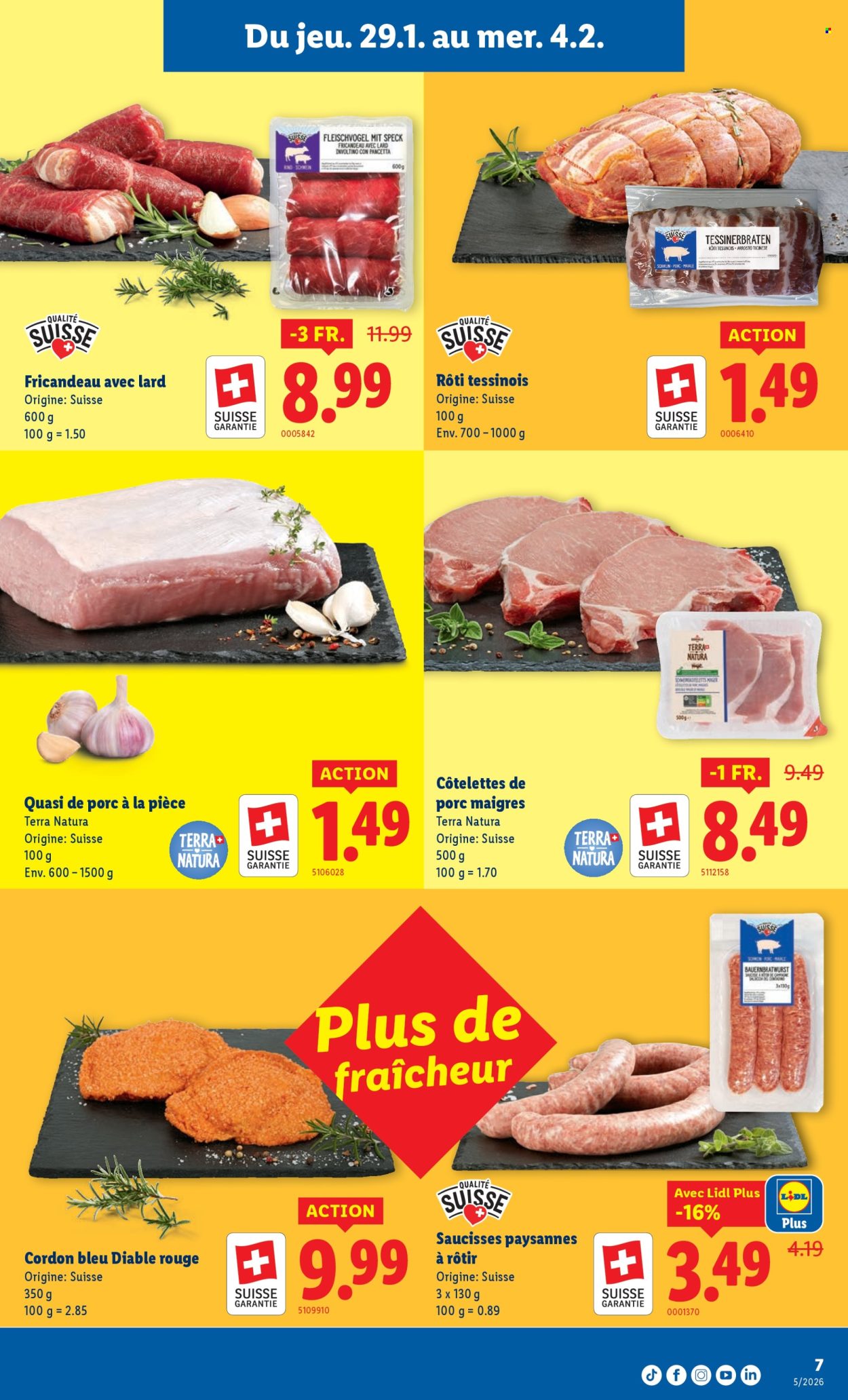 Catalogue Lidl - 29.1.2026 - 4.2.2026. Page 7. Page 7
