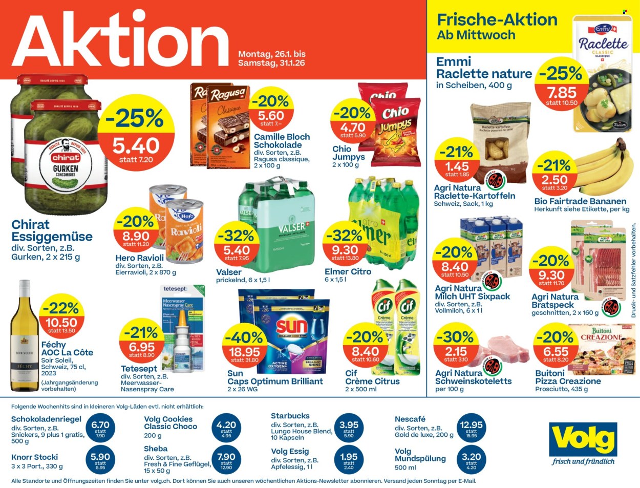 Catalogue Volg - 26.1.2026 - 31.1.2026. Page 1. Page 1