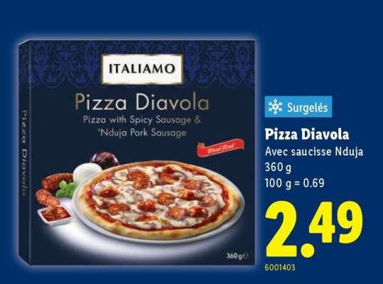 Pizza Diavola