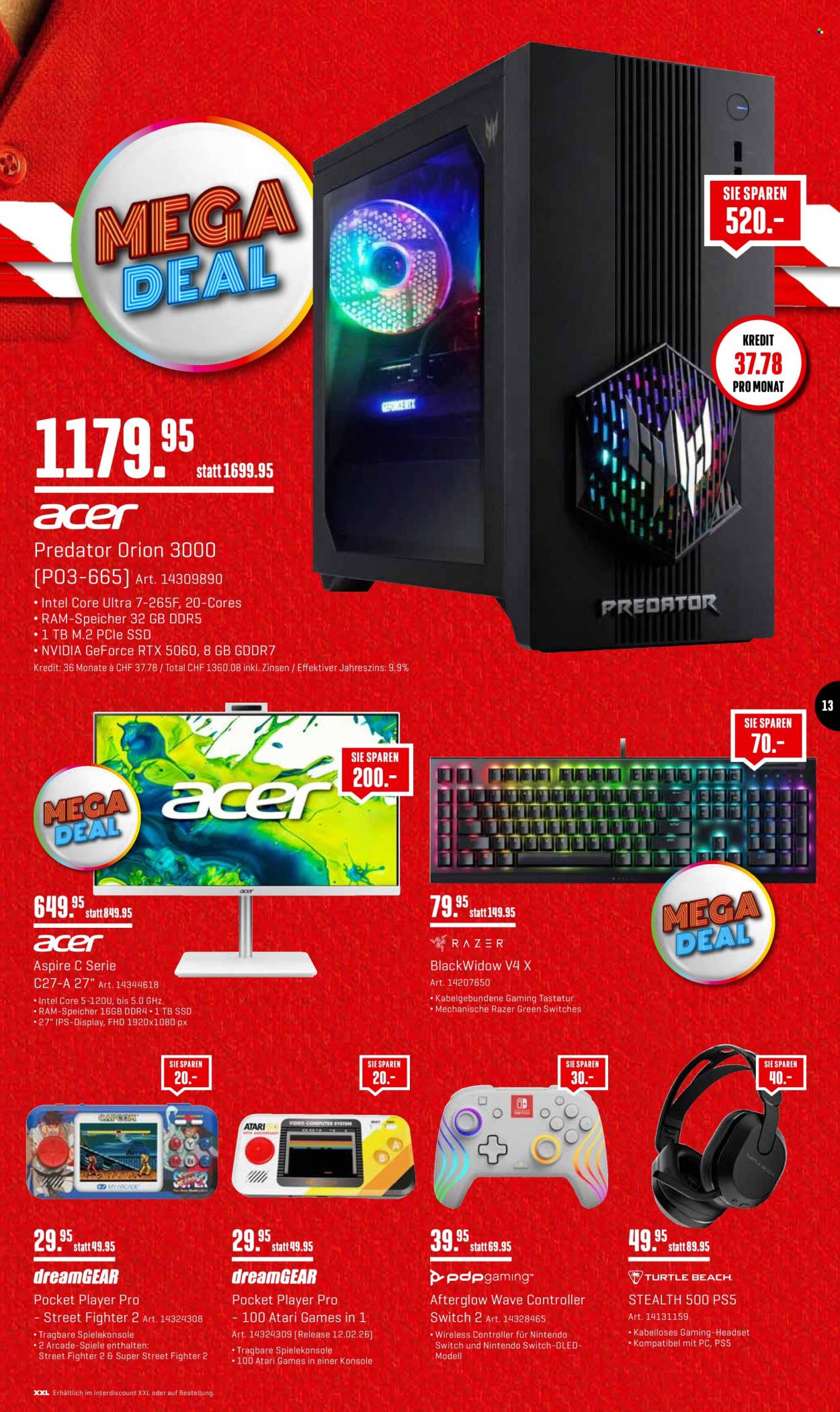 Catalogue Interdiscount - 26.1.2026 - 8.2.2026. Page 13. Page 13