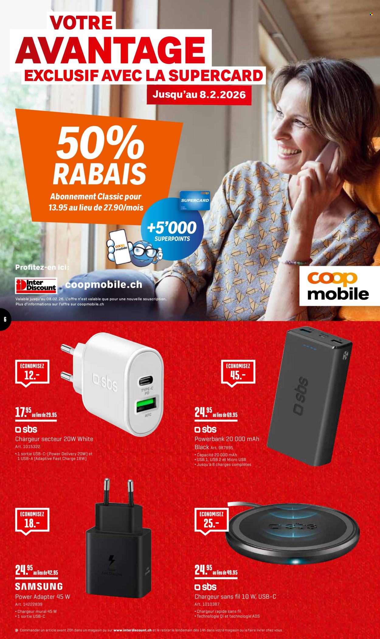 Catalogue Interdiscount - 26.1.2026 - 8.2.2026. Page 6. Page 6