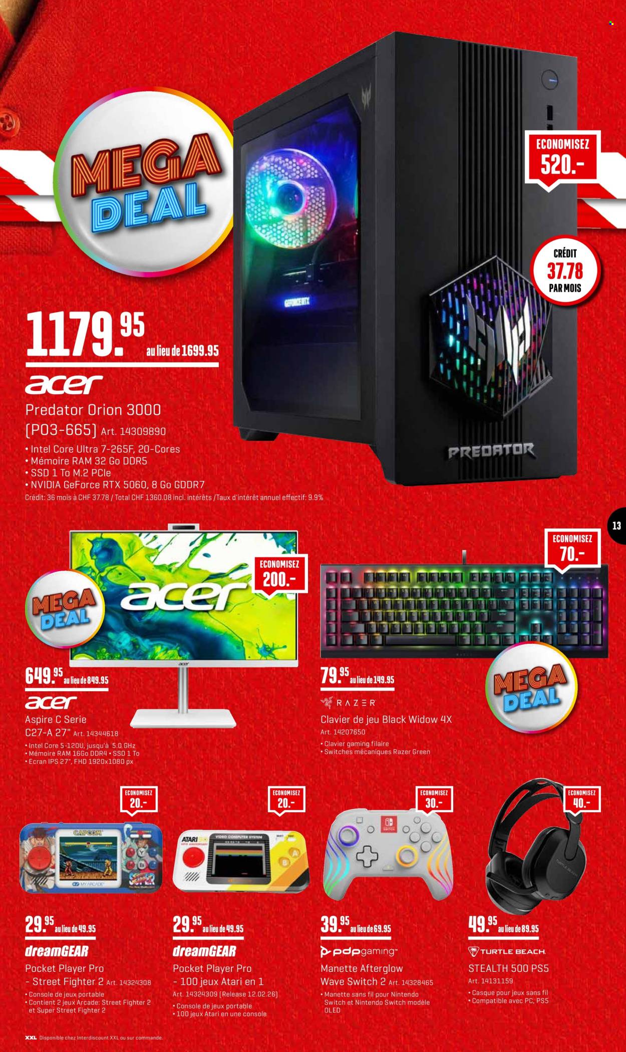 Catalogue Interdiscount - 26.1.2026 - 8.2.2026. Page 13. Page 13