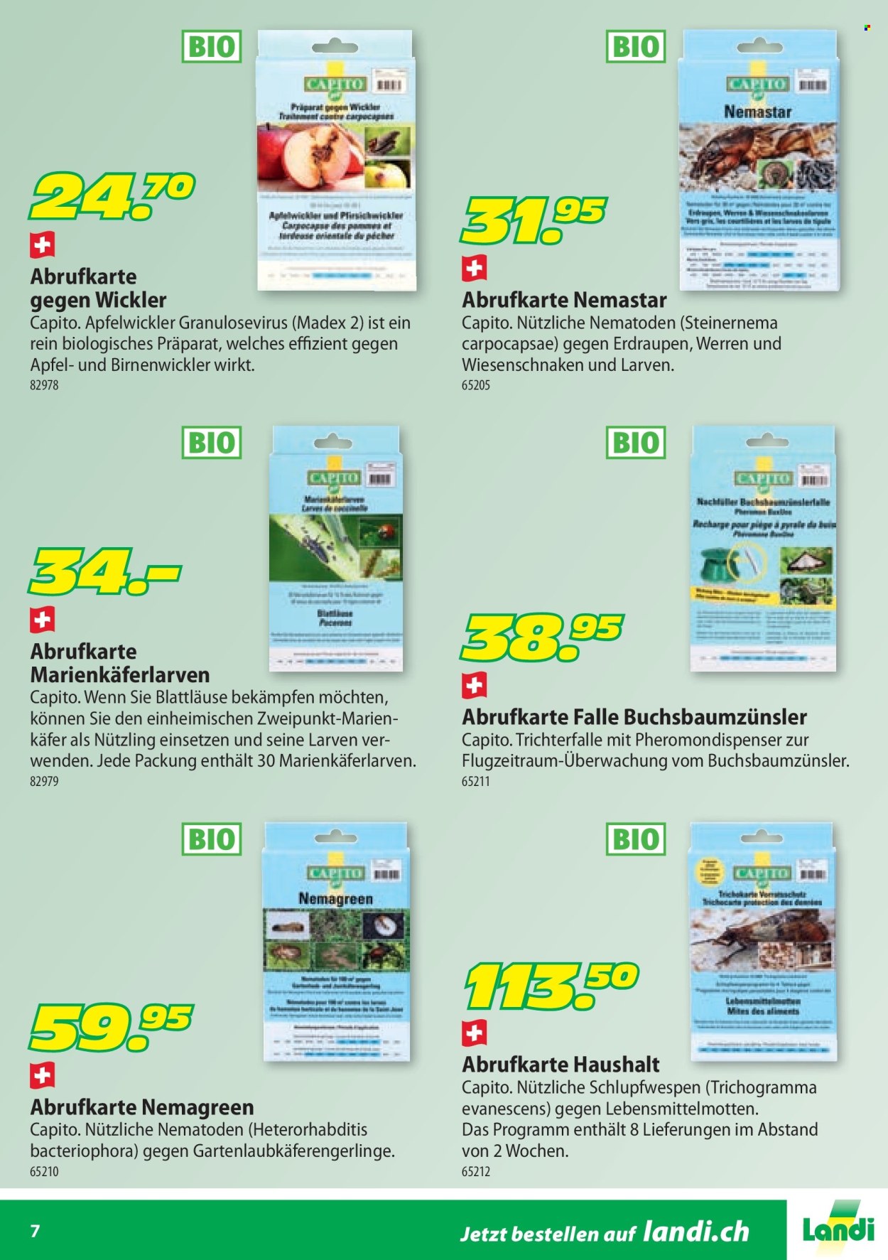 Catalogue Landi - 28.1.2026 - 31.10.2026. Page 7. Page 7