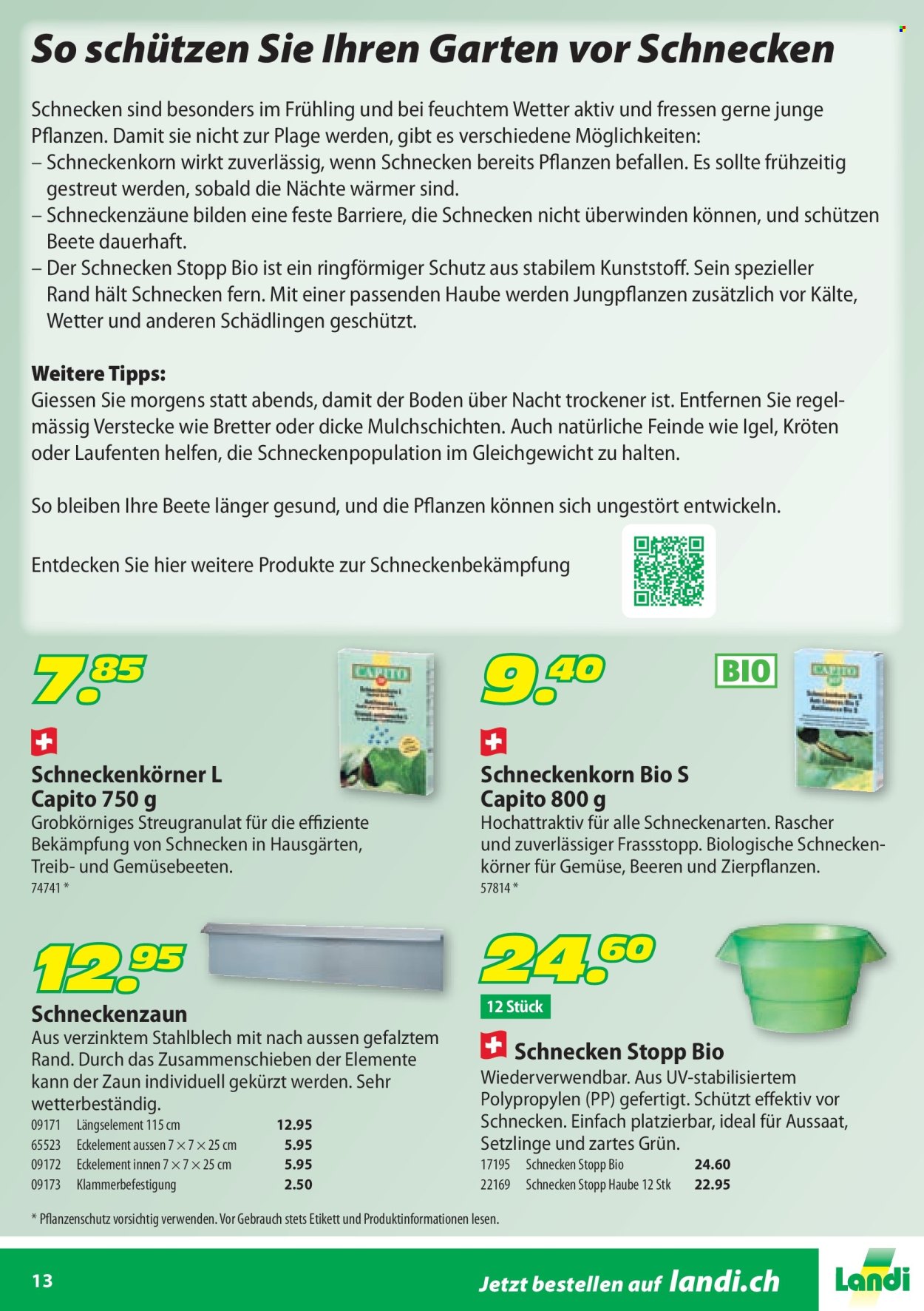 Catalogue Landi - 28.1.2026 - 31.10.2026. Page 13. Page 13