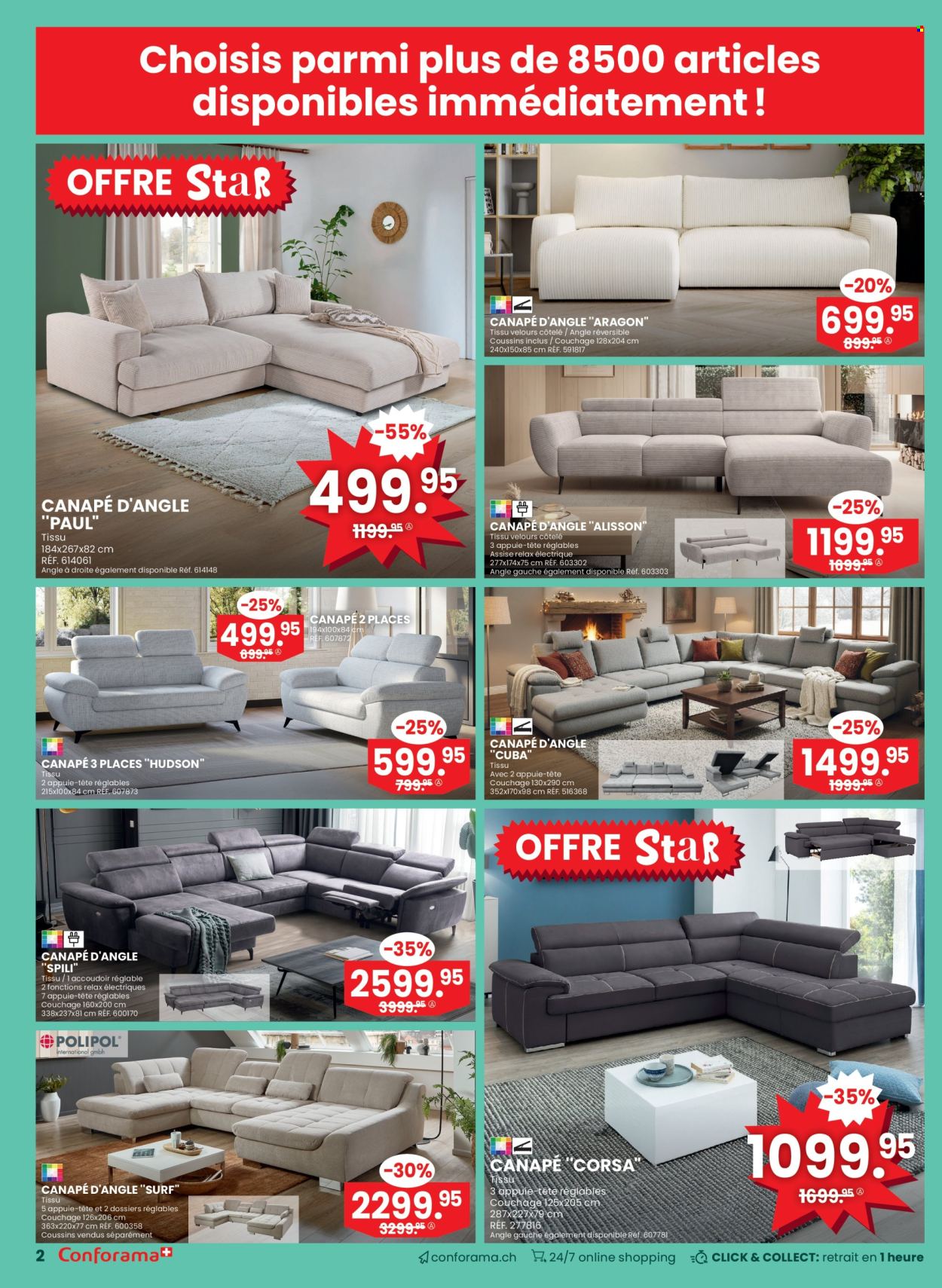 Catalogue Conforama - 28.1.2026 - 10.2.2026. Page 2. Page 2