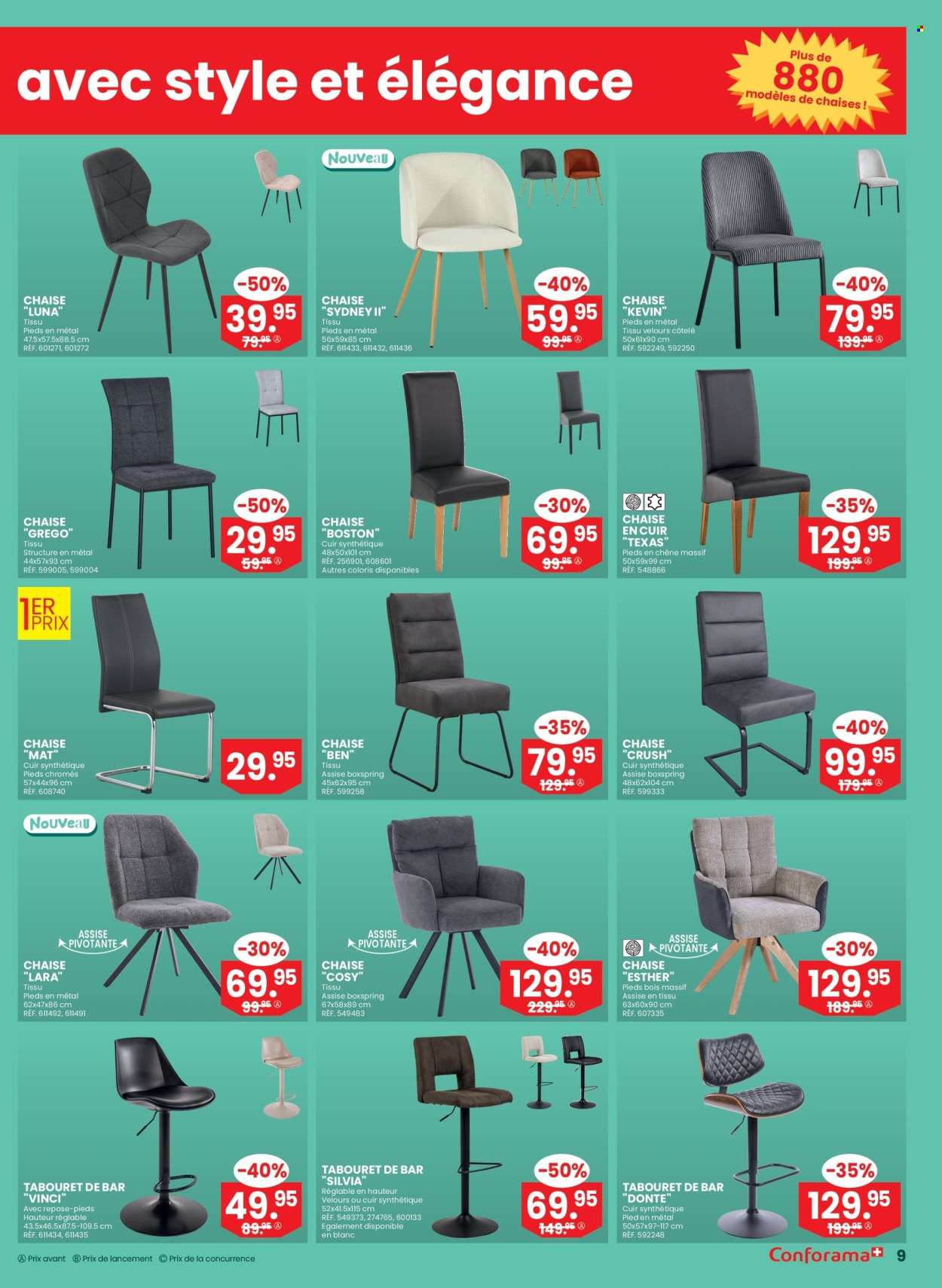 Catalogue Conforama - 28.1.2026 - 10.2.2026. Page 9. Page 9