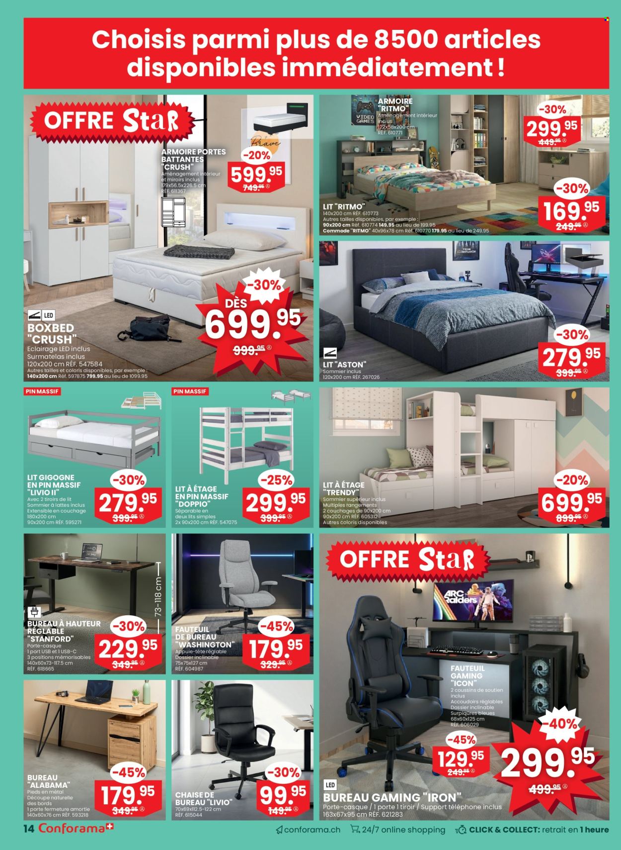 Catalogue Conforama - 28.1.2026 - 10.2.2026. Page 14. Page 14