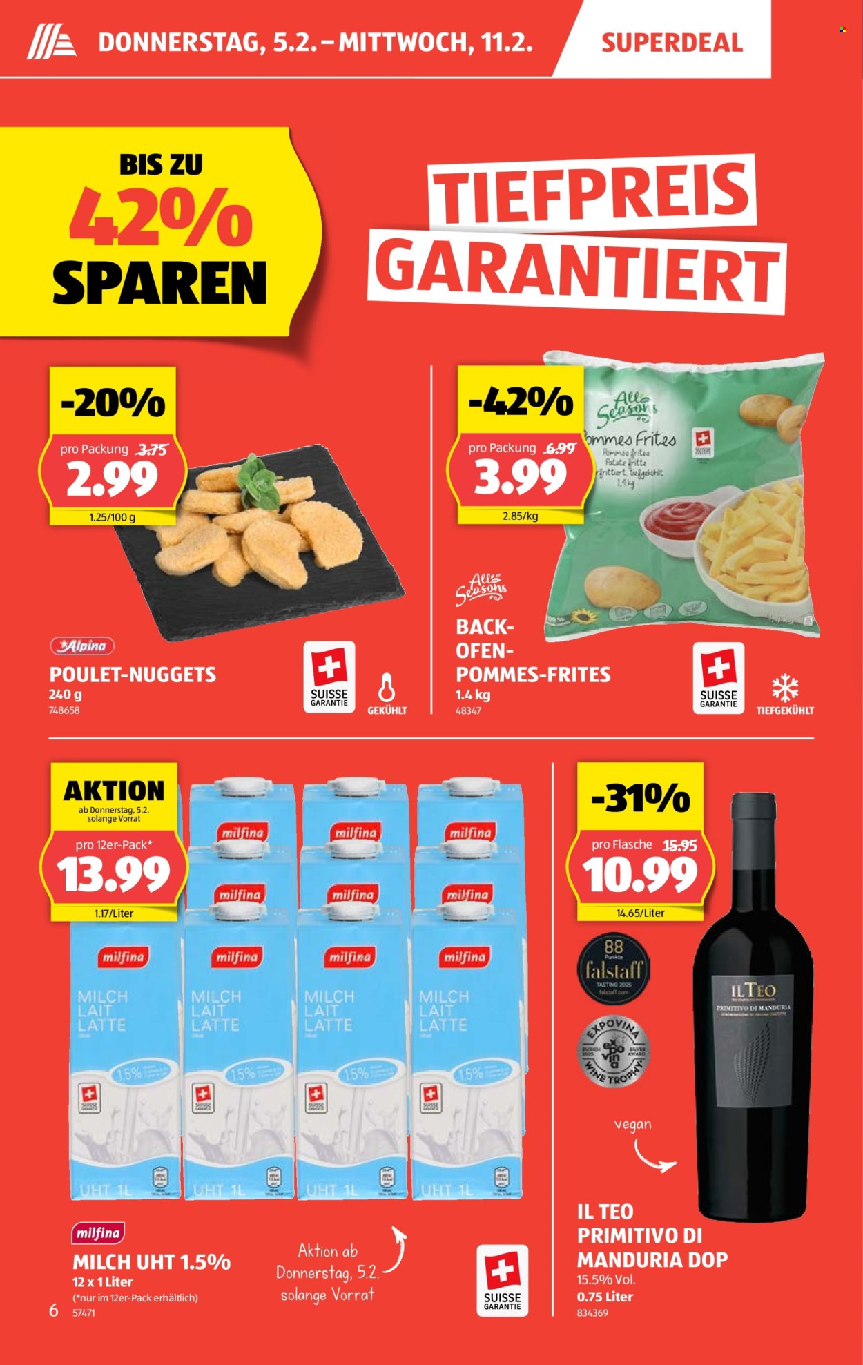 Catalogue Aldi - 5.2.2026 - 11.2.2026. Page 6. Page 6