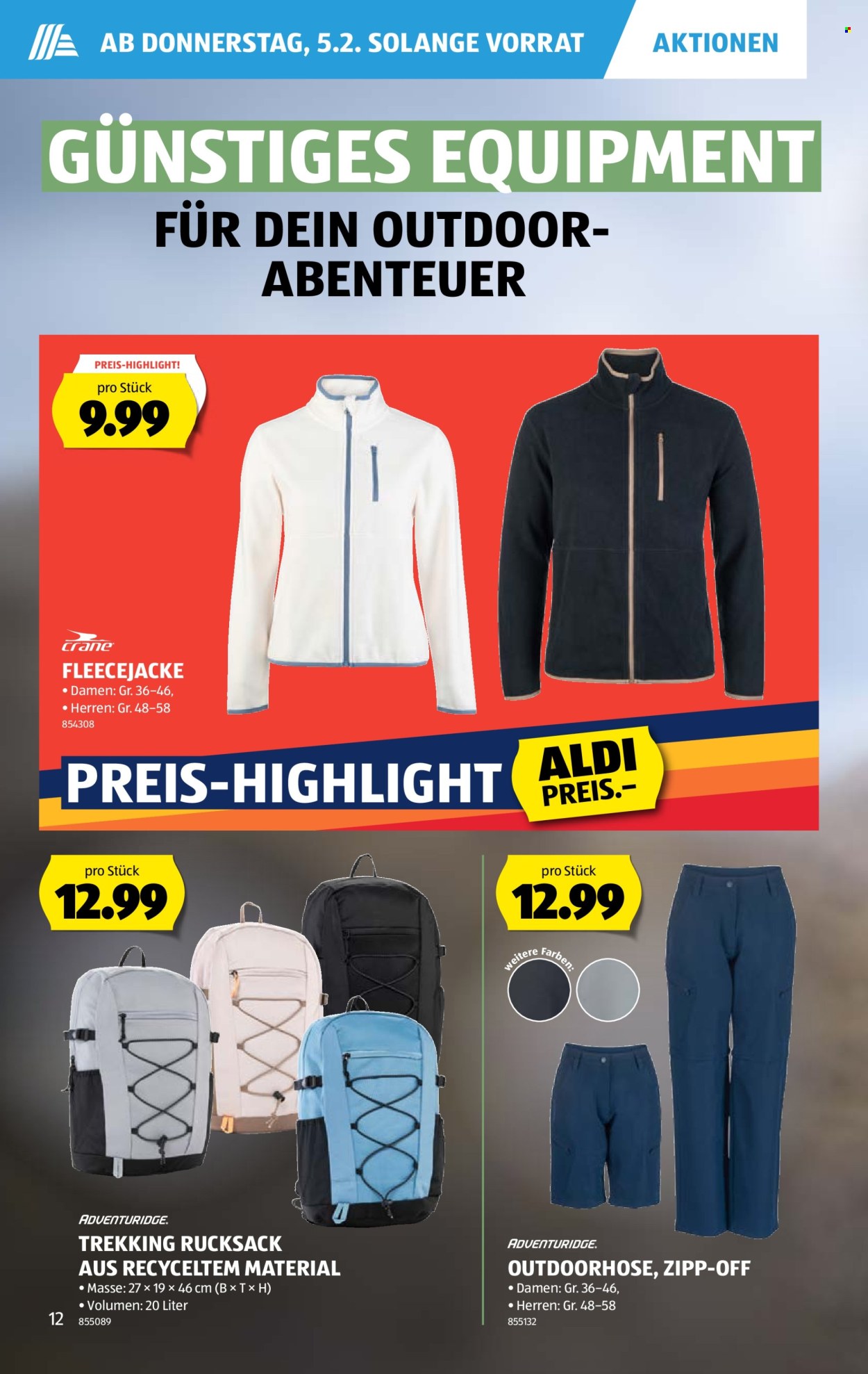 Catalogue Aldi - 5.2.2026 - 11.2.2026. Page 12. Page 12