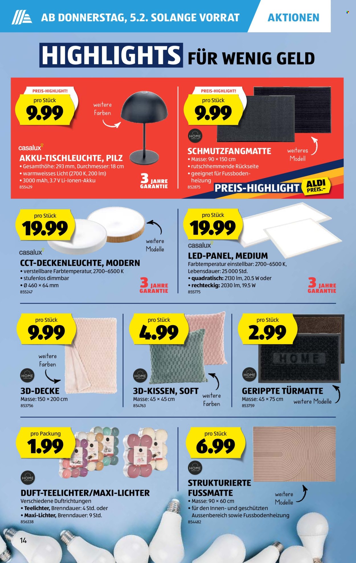 Catalogue Aldi - 5.2.2026 - 11.2.2026. Page 14. Page 14