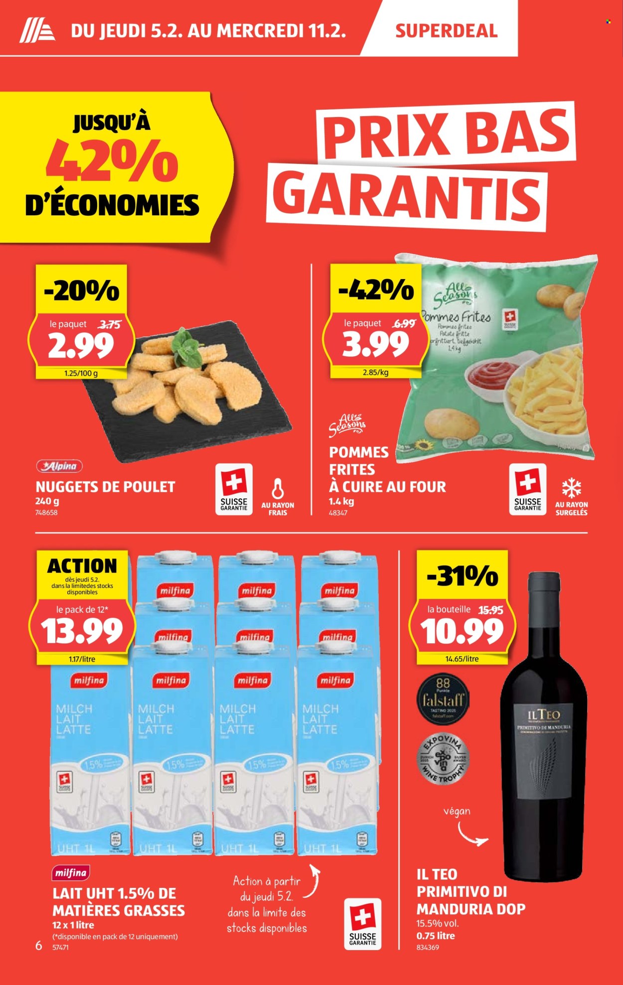 Catalogue Aldi - 5.2.2026 - 11.2.2026. Page 6. Page 6