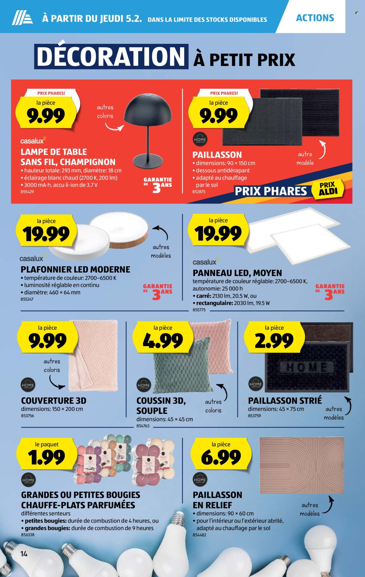 Catalogue Aldi - 5.2.2026 - 11.2.2026. Page 14. Page 14