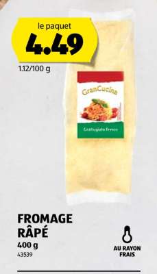 FROMAGE RÂPÉ