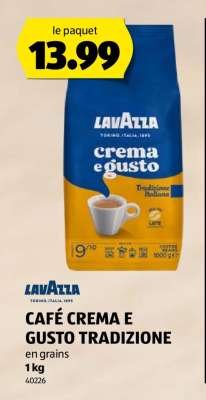 LAVAZZA CAFÉ CREMA E GUSTO TRADIZIONE