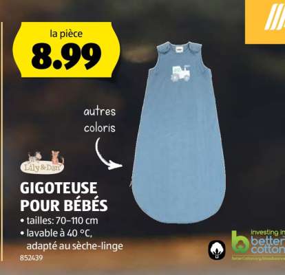 GIGOTEUSE POUR BÉBÉS