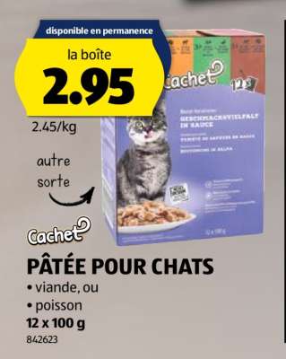 PÂTÉE POUR CHATS