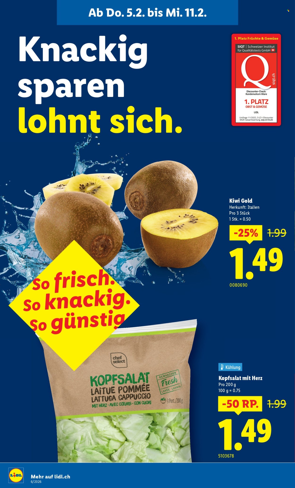Catalogue Lidl - 5.2.2026 - 11.2.2026. Page 4. Page 4